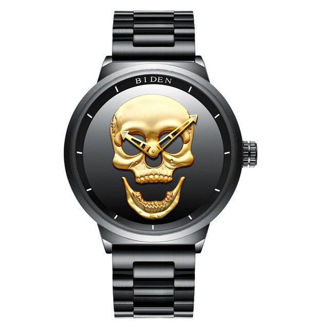 The Golden Skull Watch