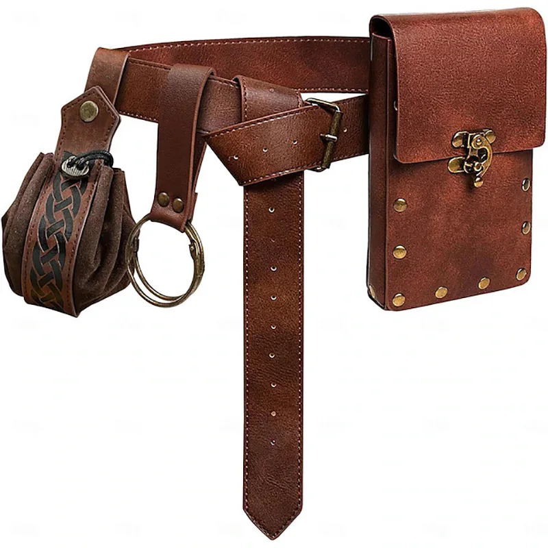 Adventurer's Utility Leather Belt