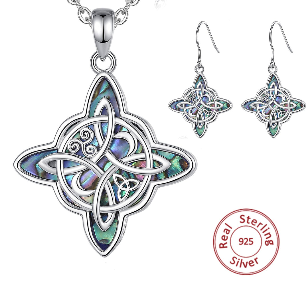 Witch's Knot Sterling Silver Jewelry Set