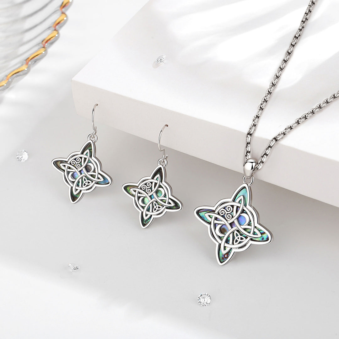 Witch's Knot Sterling Silver Jewelry Set