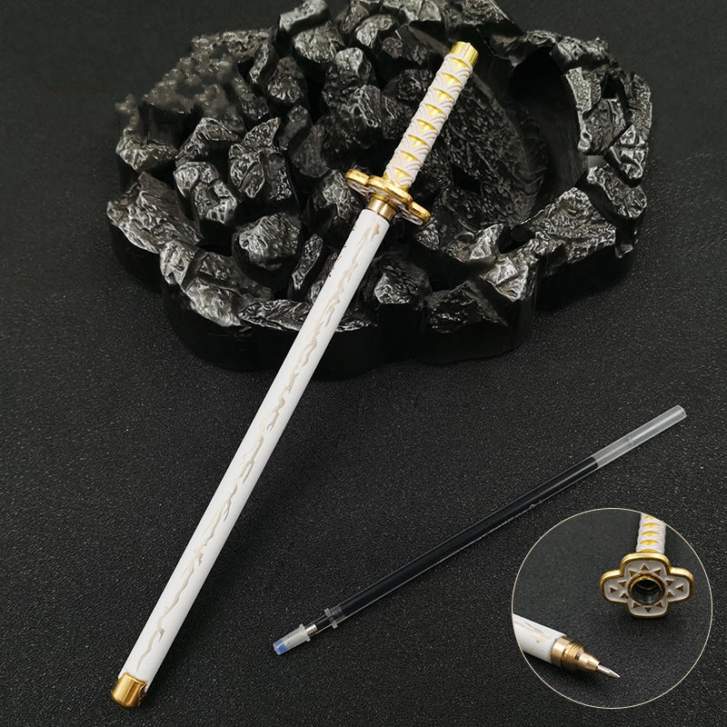 Chokutō Sword Refillable Gel Pens