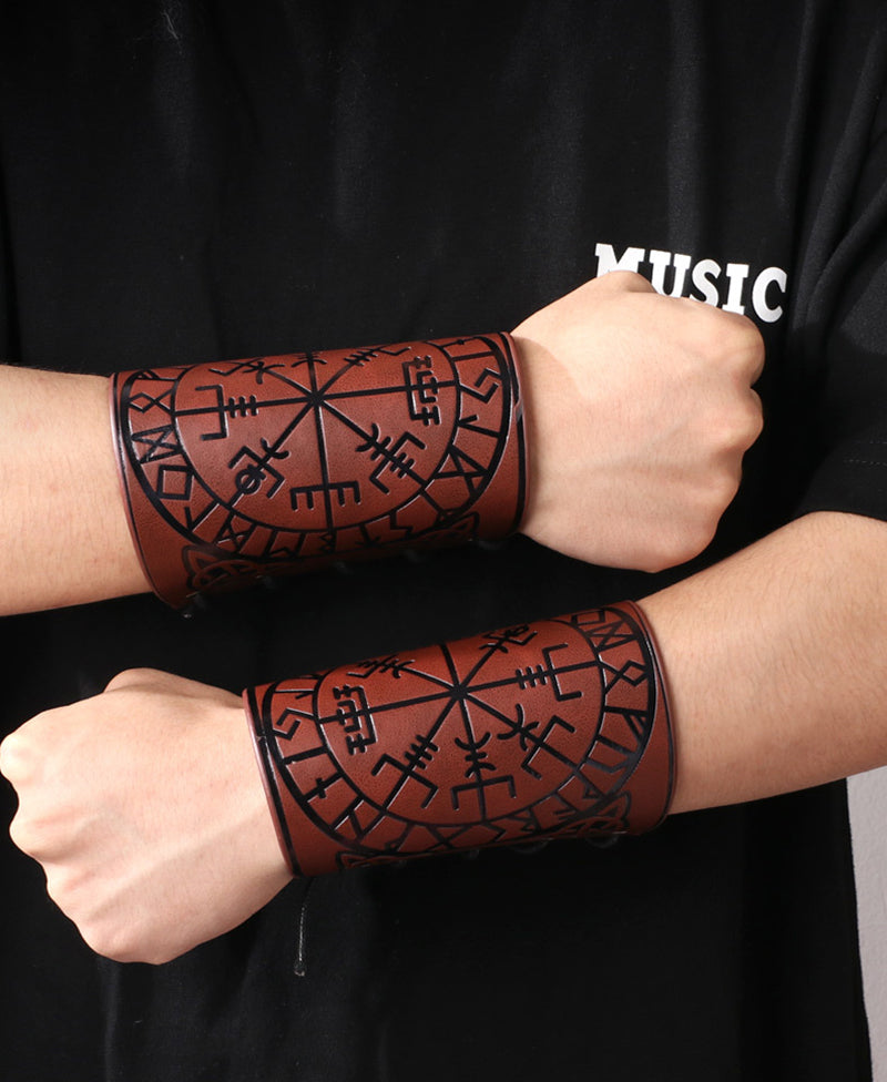 Viking Runes & Symbols Bracers