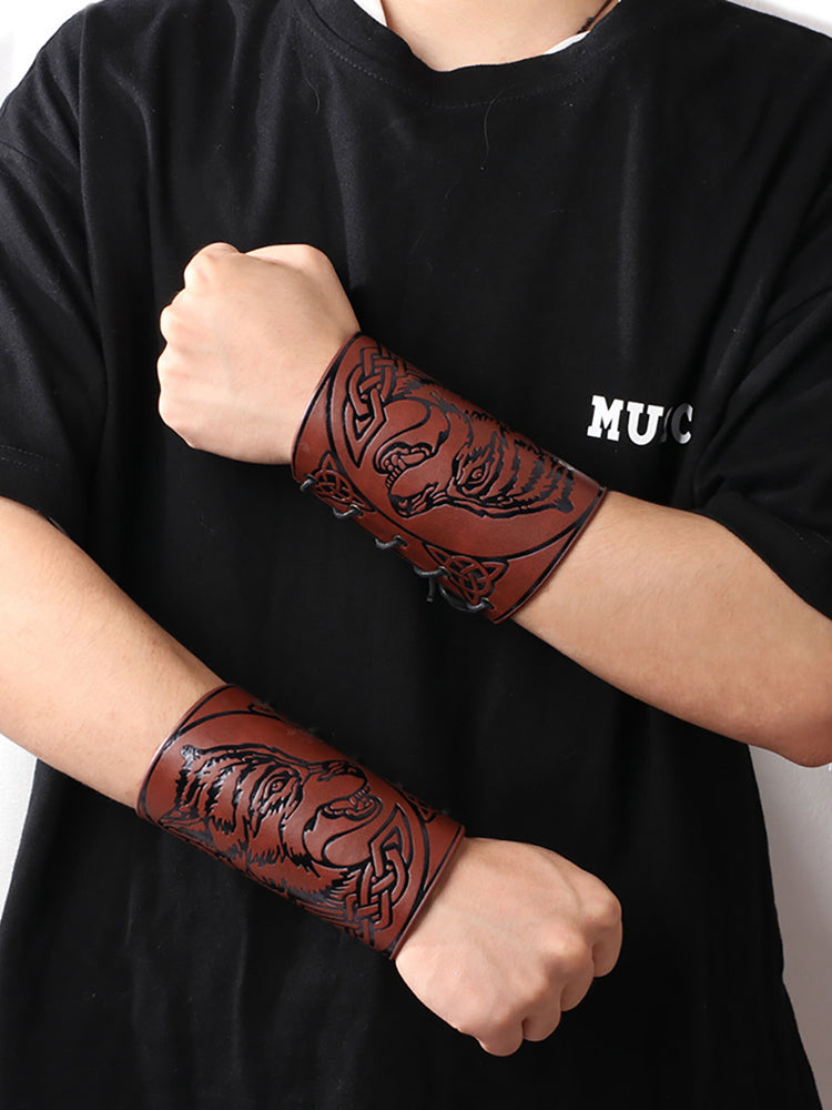 Viking Runes & Symbols Bracers