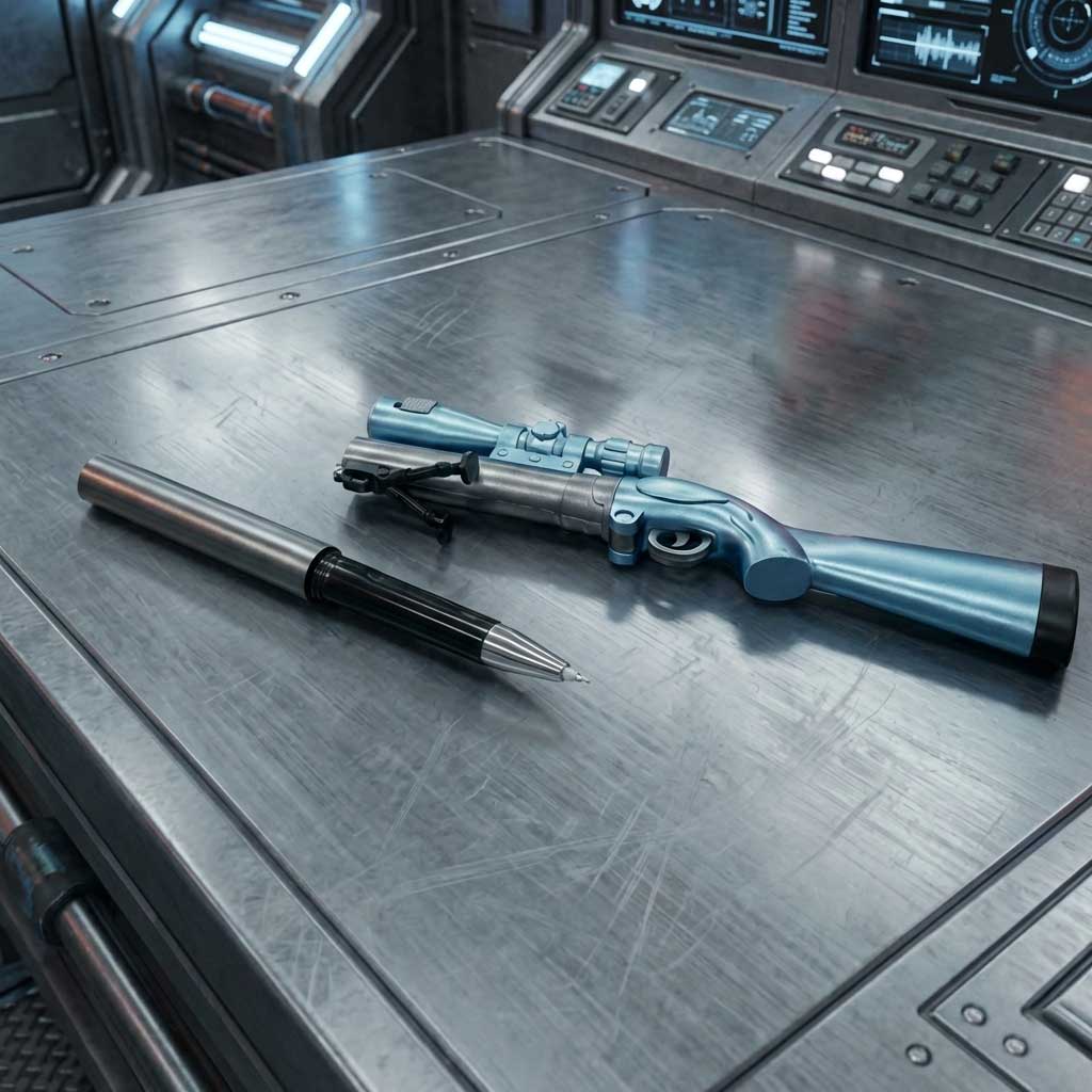 Novelty Model Sniper Rifle Gel Ink Pen