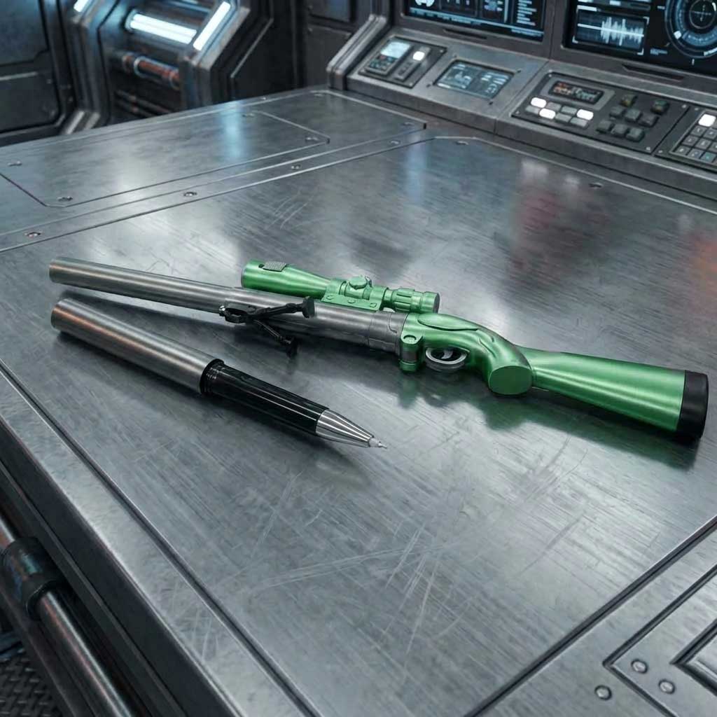 Novelty Model Sniper Rifle Gel Ink Pen