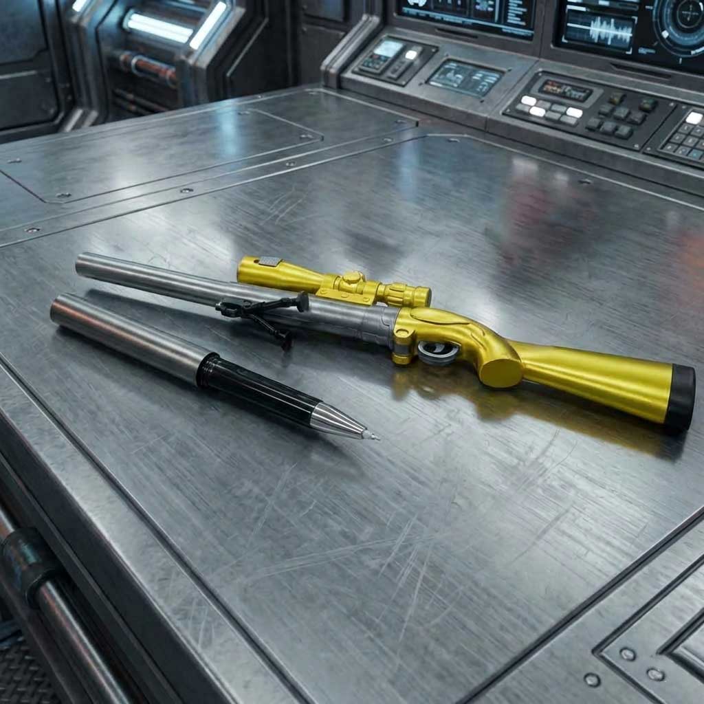 Novelty Model Sniper Rifle Gel Ink Pen