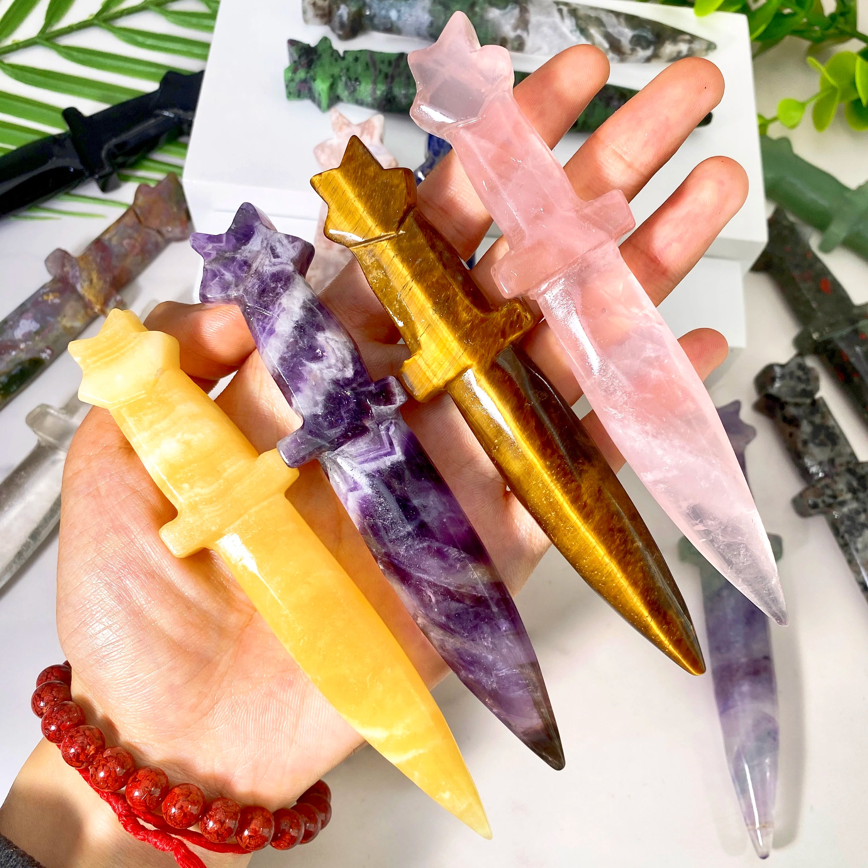 Gemstone Decorative Daggers