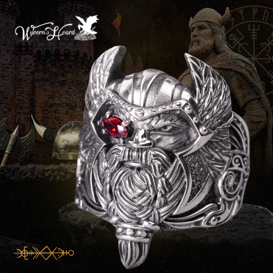 Odin The Allfather Handcrafted Ring