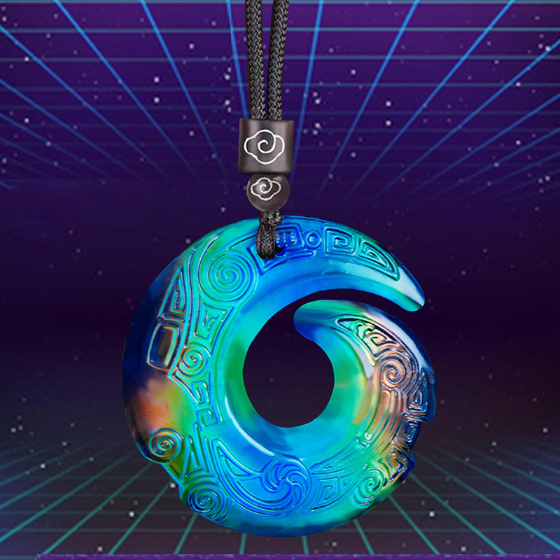 Thermochromic Enso Necklace
