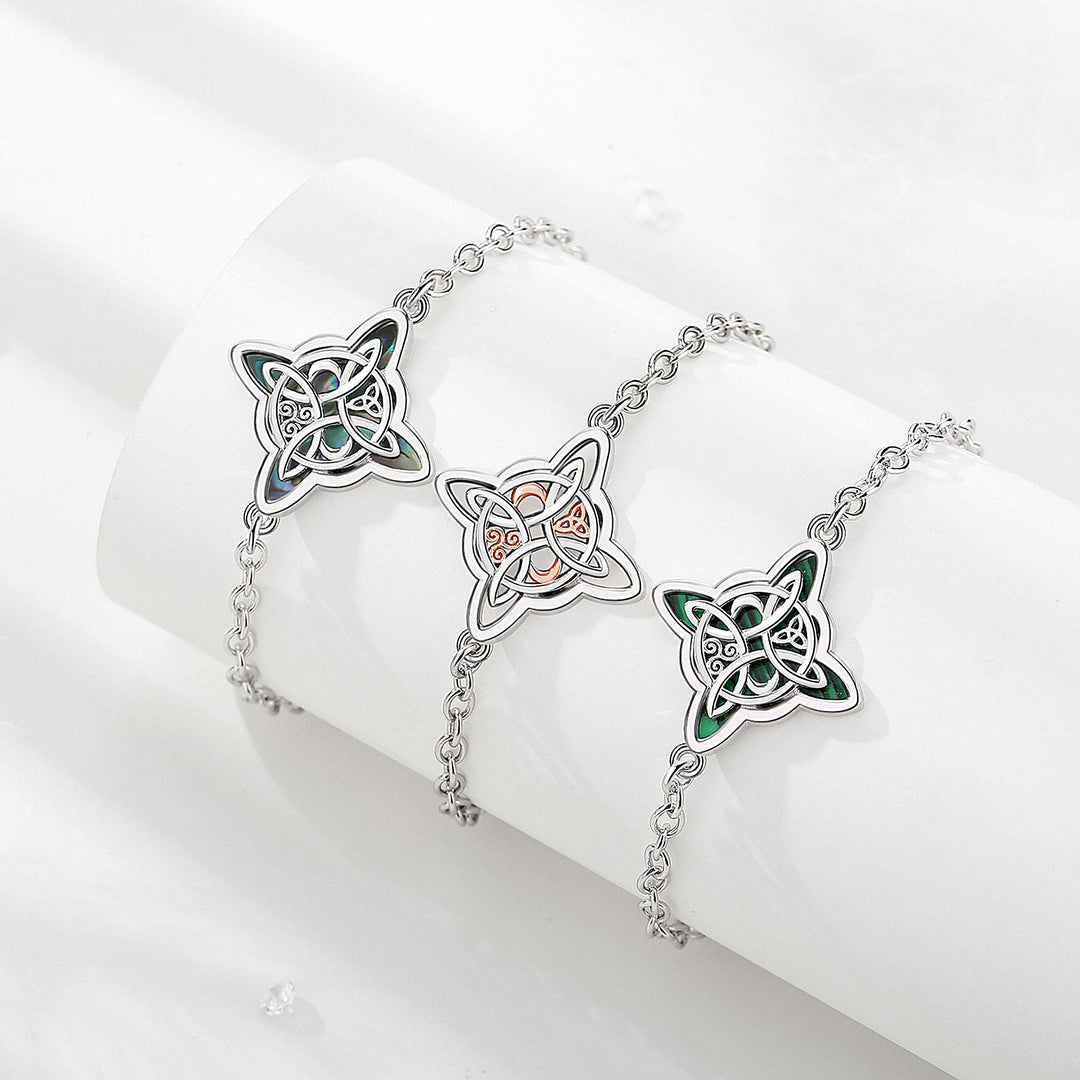 Witch's Knot Sterling Silver Jewelry Set