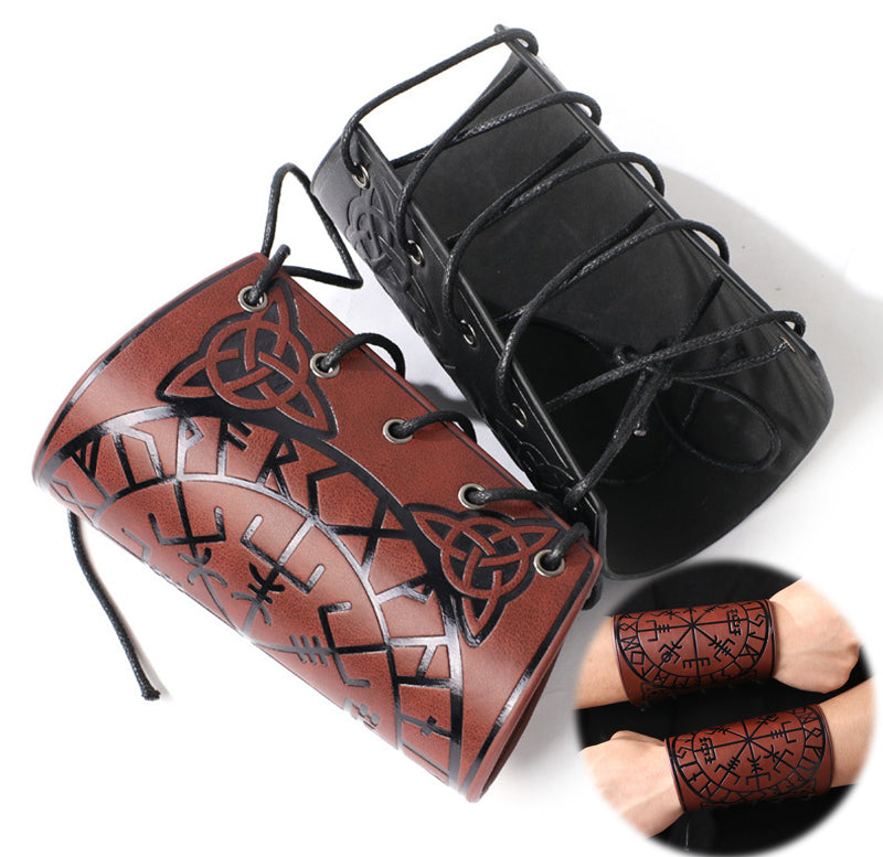 Viking Runes & Symbols Bracers