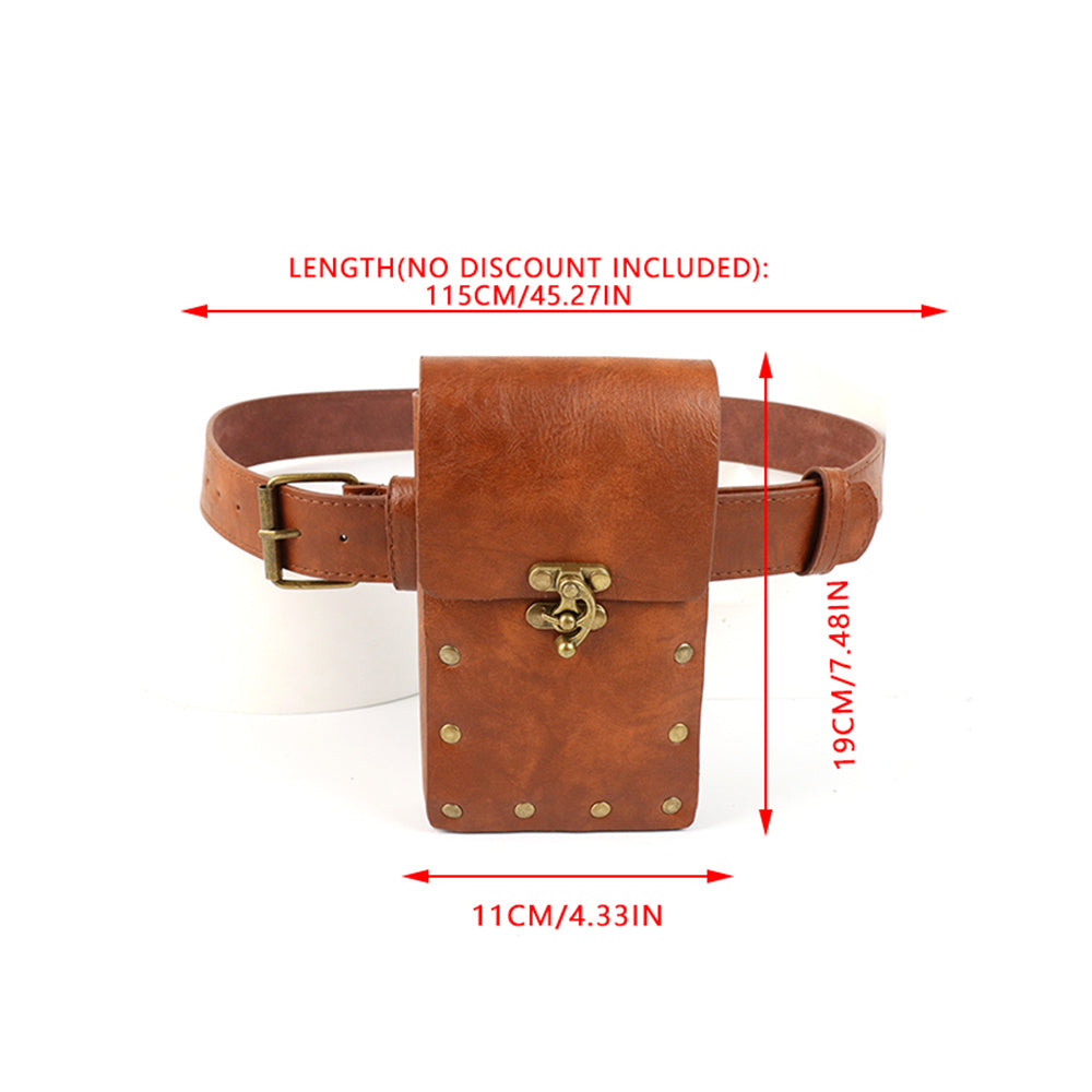 Adventurer's Utility Leather Belt