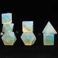 Mystic Gemstone Polyhedral Dice Sets