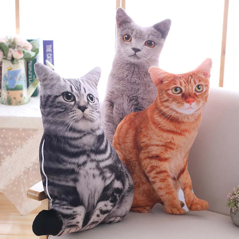 3D Cat Cushions