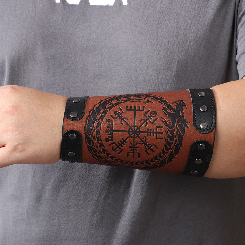 Viking Runes & Symbols Bracers