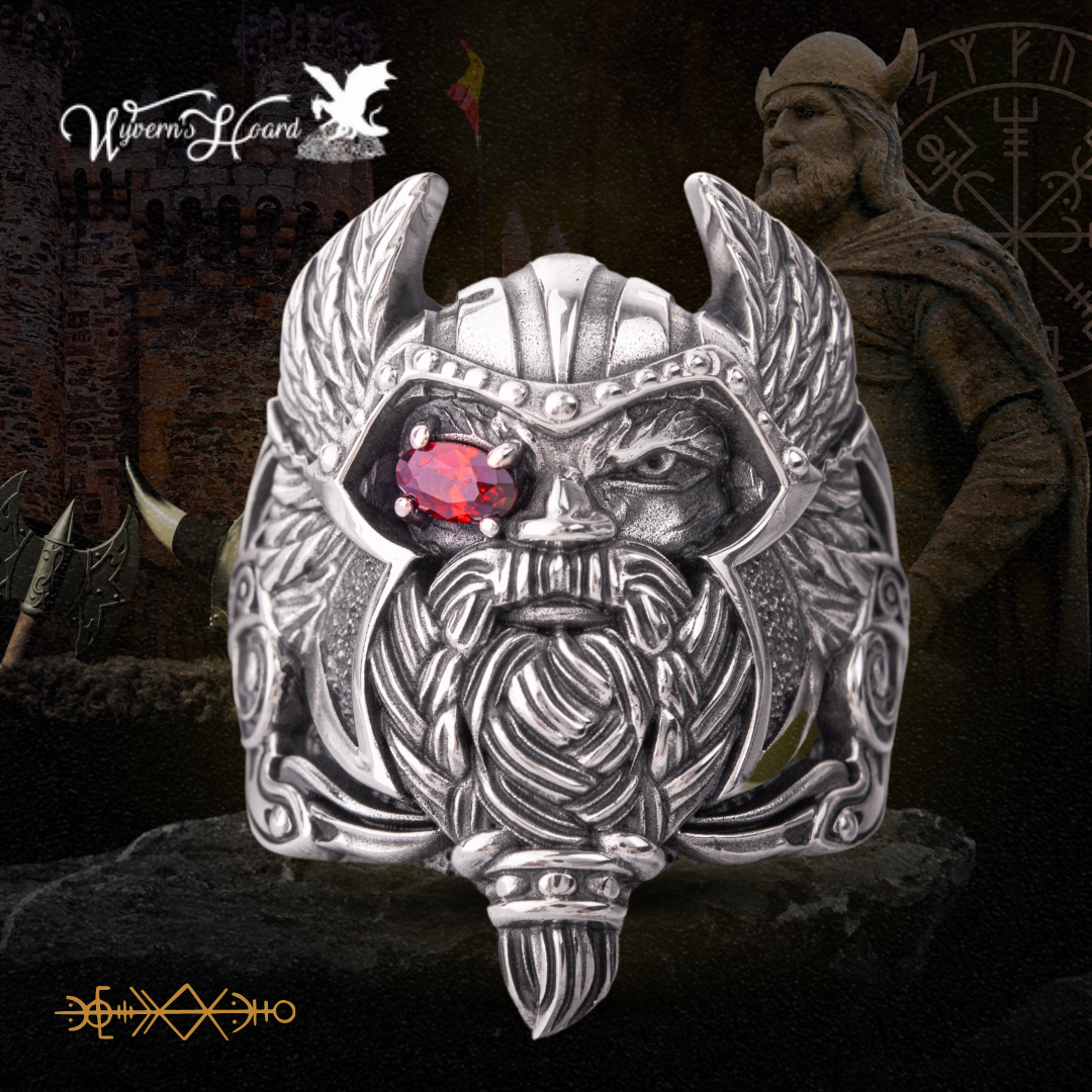 Odin The Allfather Handcrafted Ring