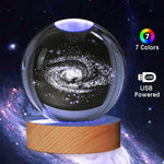 Cosmic Crystal Ball LED Night Light