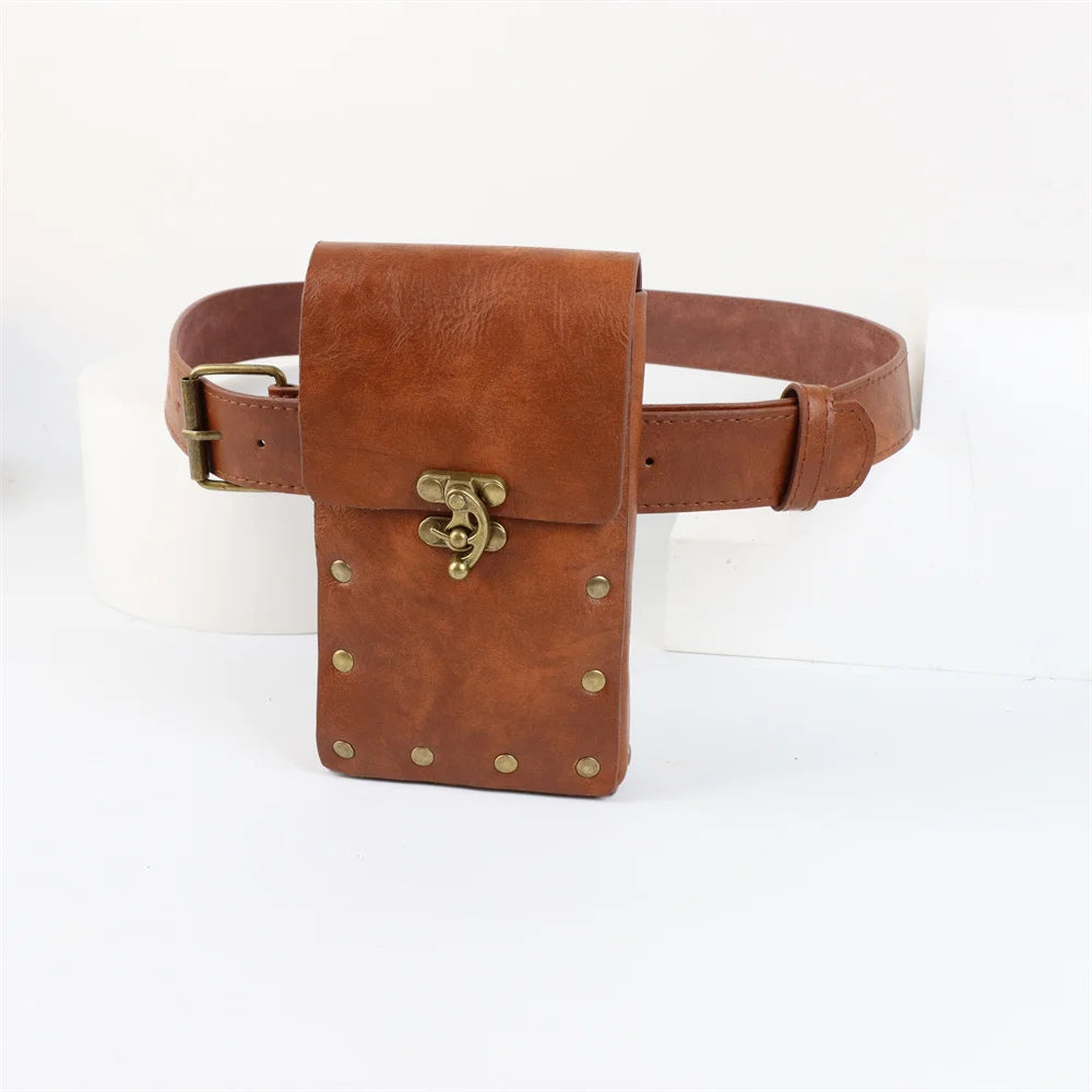 Adventurer's Utility Leather Belt