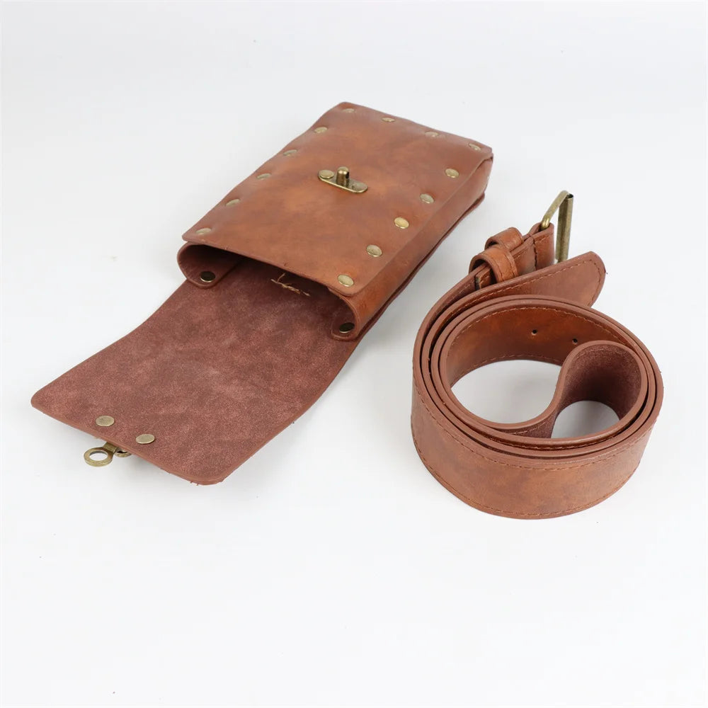 Adventurer's Utility Leather Belt