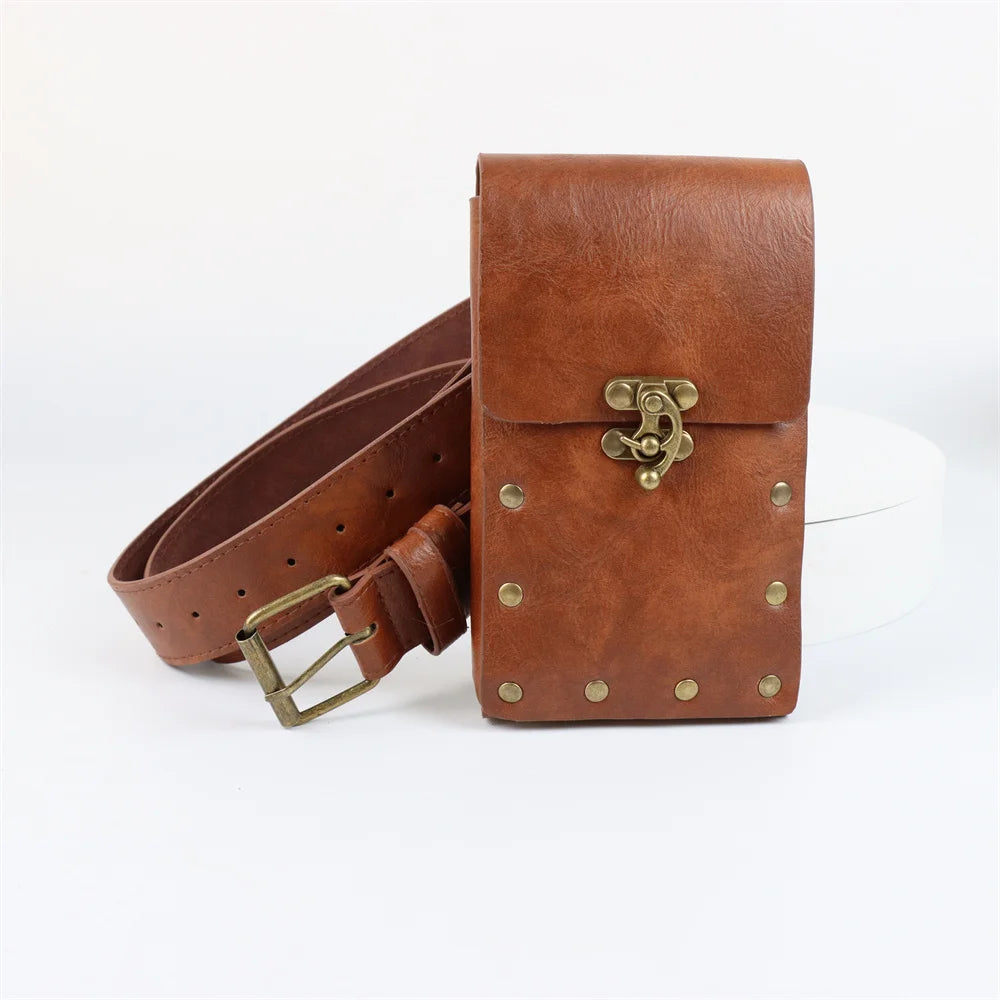 Adventurer's Utility Leather Belt