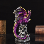 Perching Dragon Figurines
