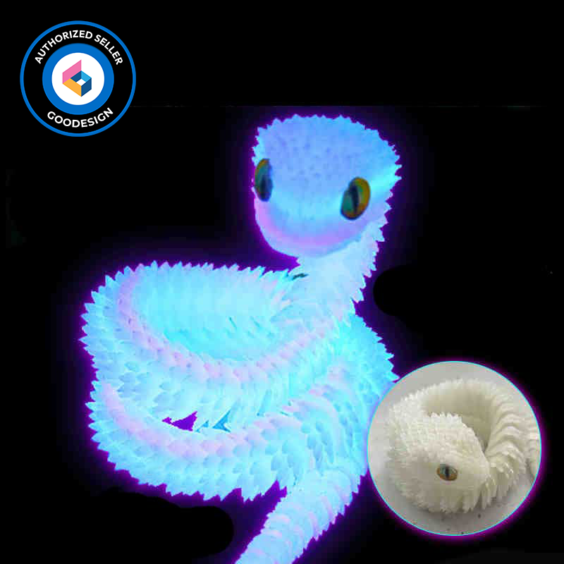 3D Printed Snake Sensory Fidget Toy