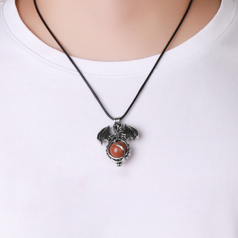 The Wyvern's Gemstone Necklace