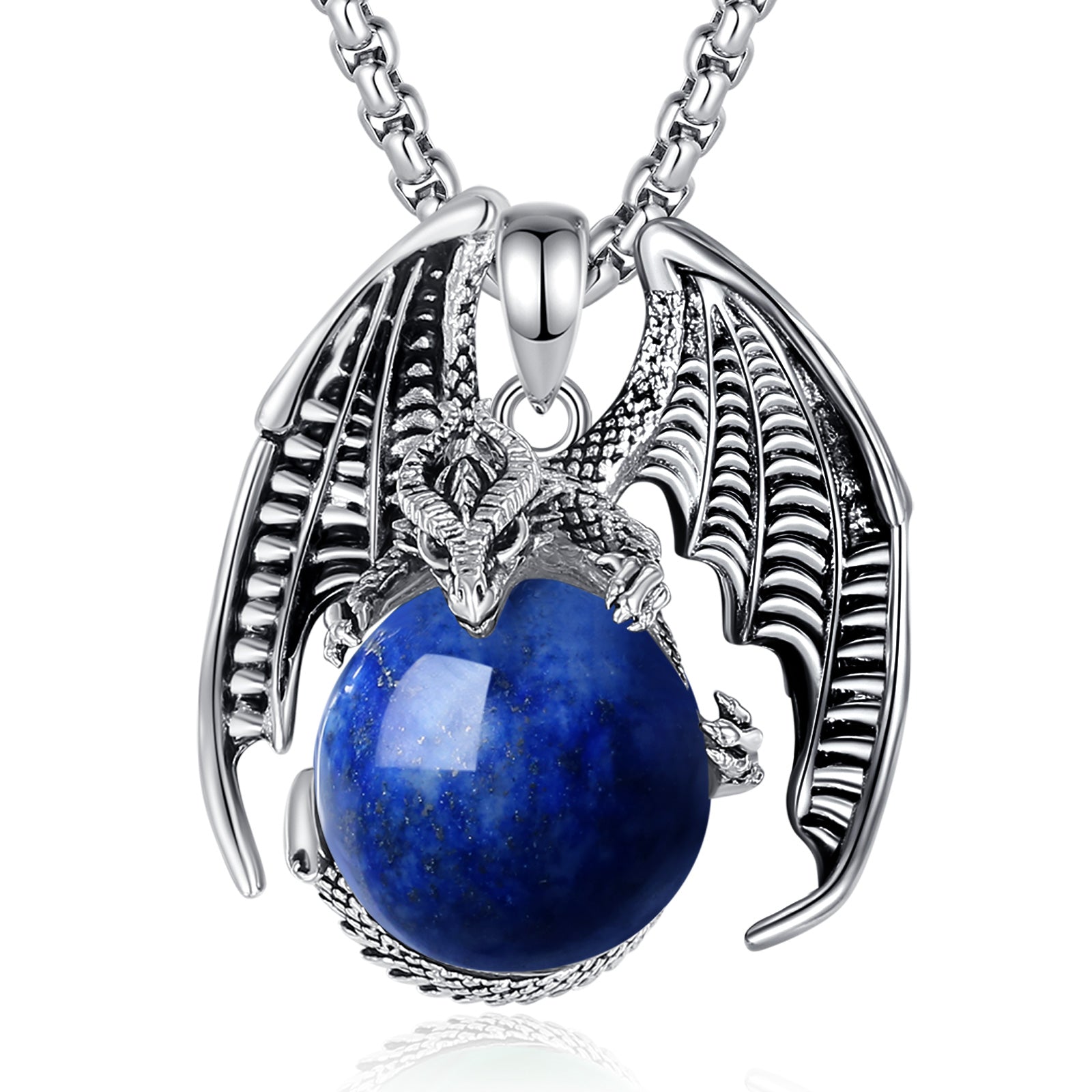Dragonsoul Orb Gemstone Necklace