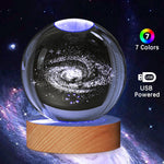 Cosmic Crystal Ball LED Night Light
