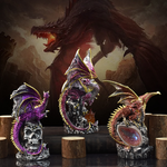 Perching Dragon Figurines