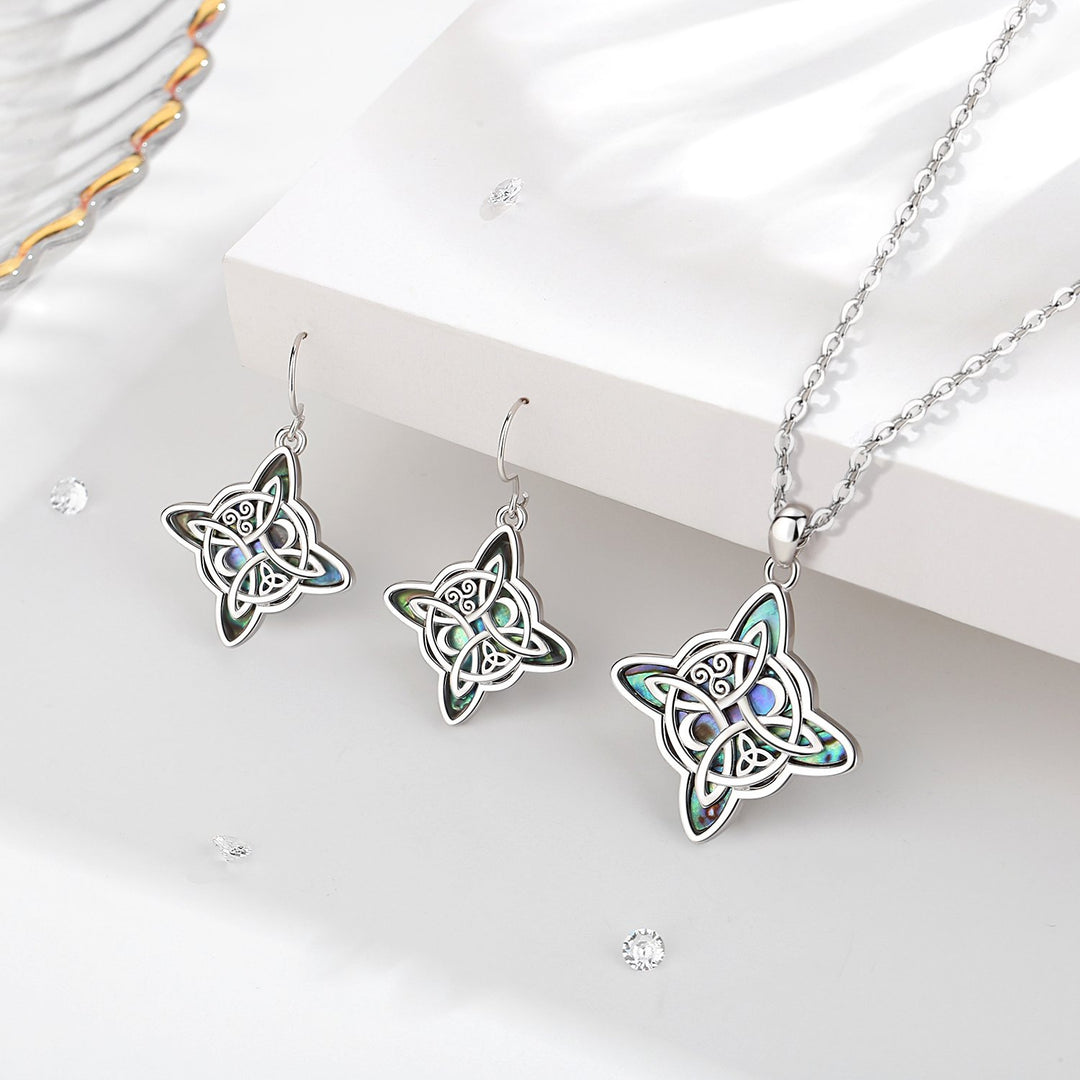 Witch's Knot Sterling Silver Jewelry Set