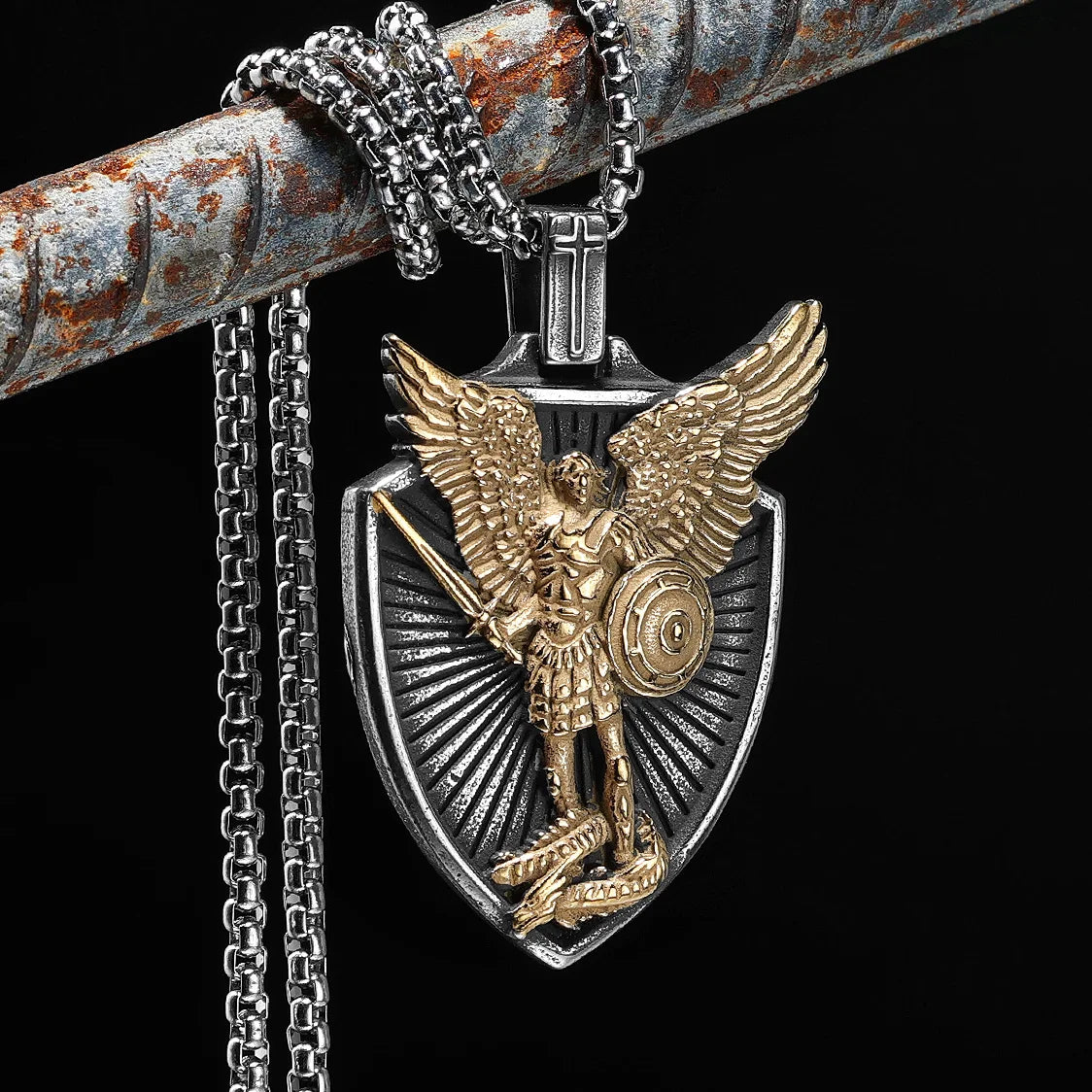 St Michael Victorious Necklace