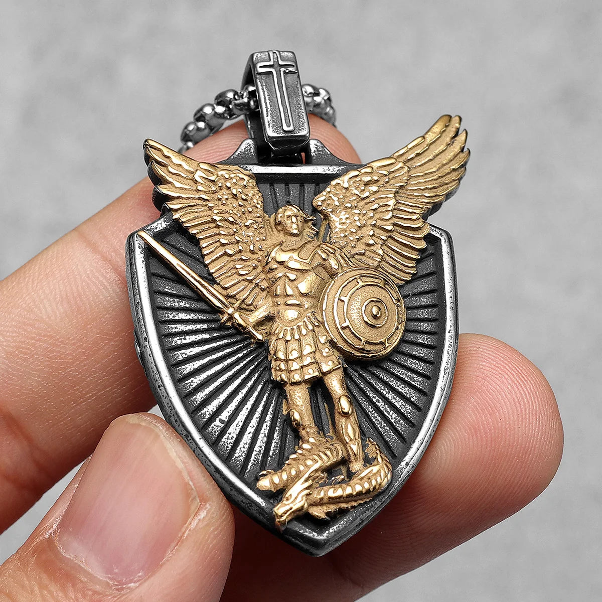 St Michael Victorious Necklace