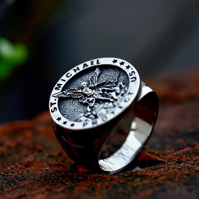 St Michael the Protector Ring