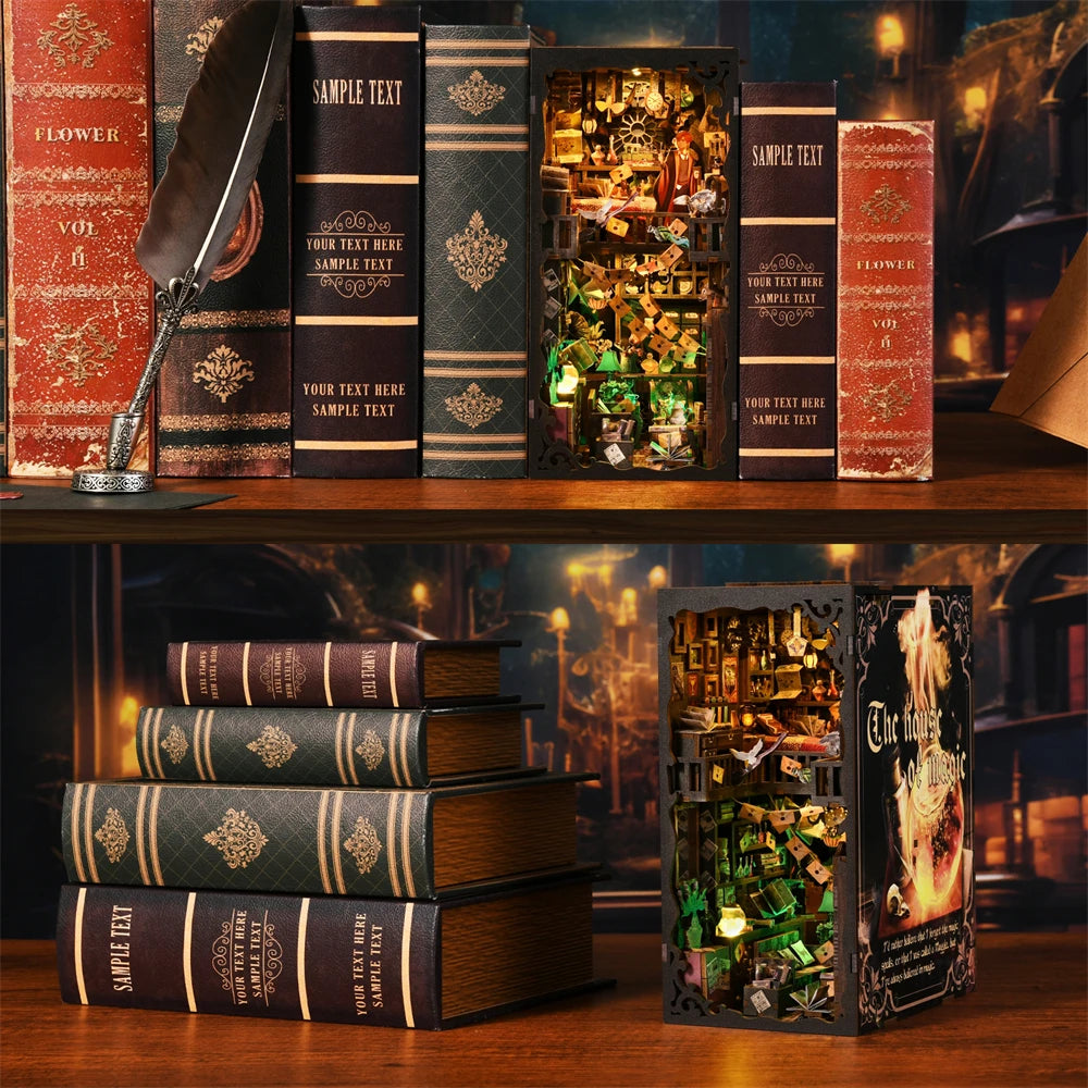 Magical Homes Book Nook Miniature Kit