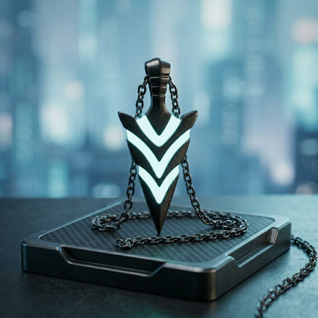 Glow In The Dark Arrowhead Necklaces