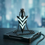 Glow In The Dark Arrowhead Necklaces