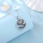 Phoenix Sun Sterling Silver Necklace