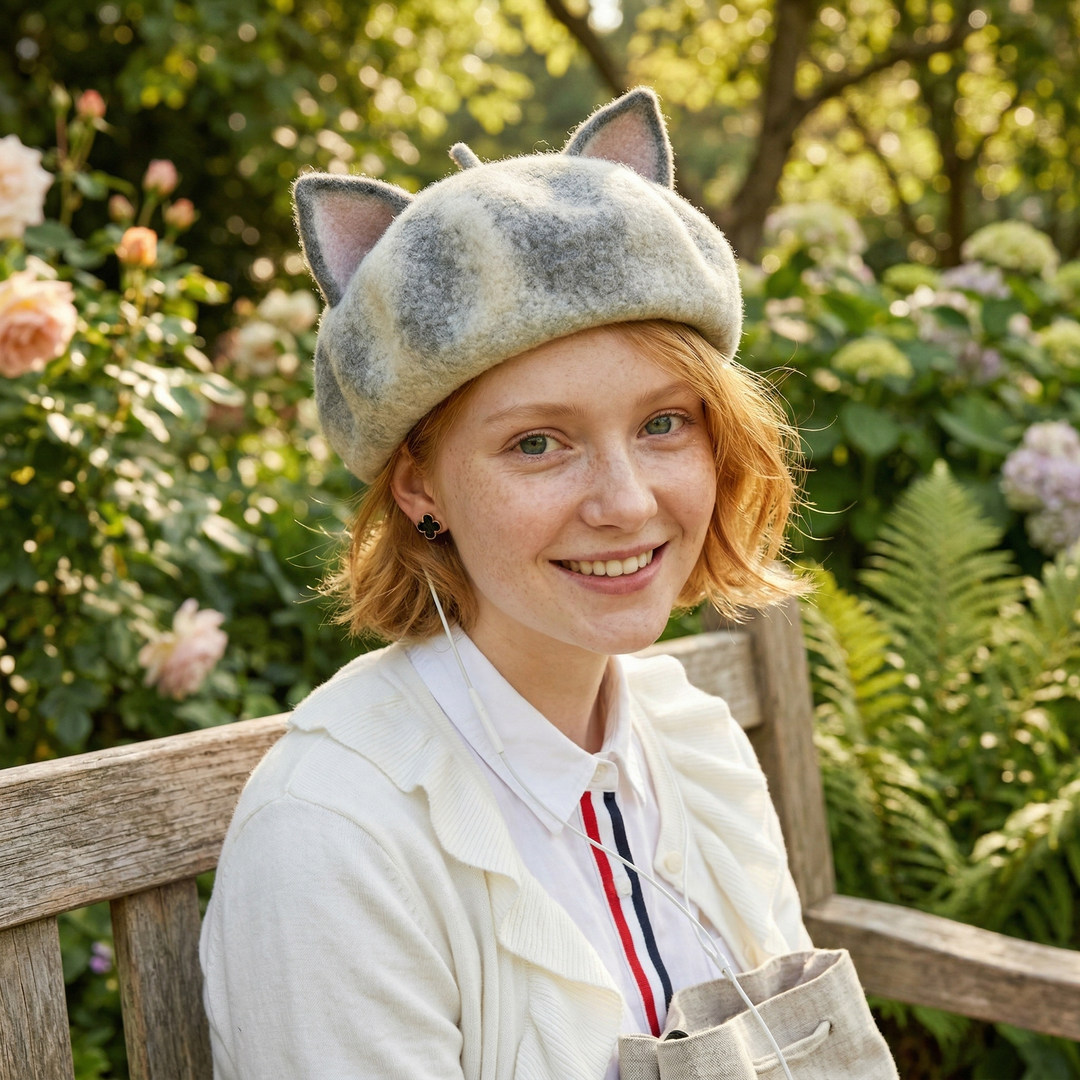 Fox Ears Beret