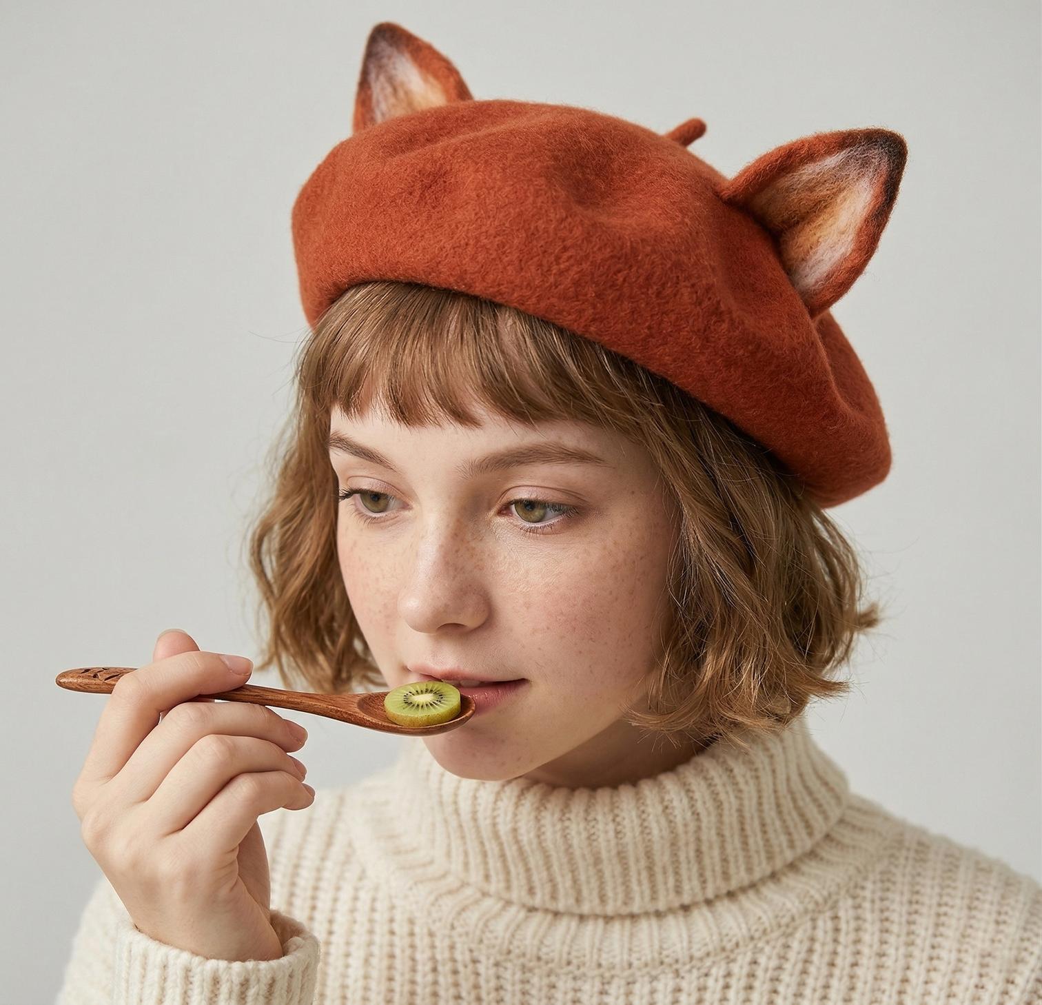 Fox Ears Beret