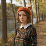 Fox Ears Beret