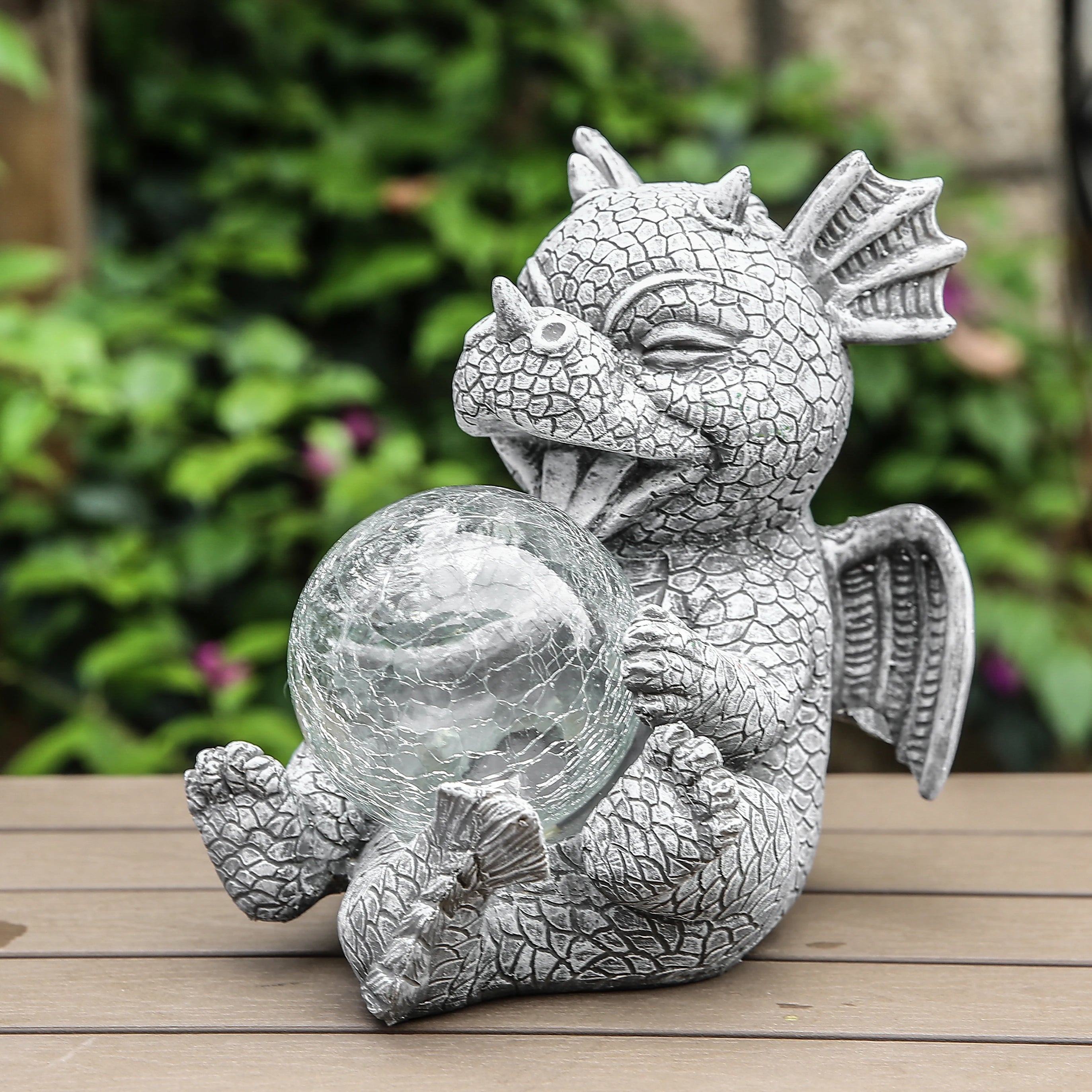 Happy Baby Dragon Solar Light – Wyvern's Hoard