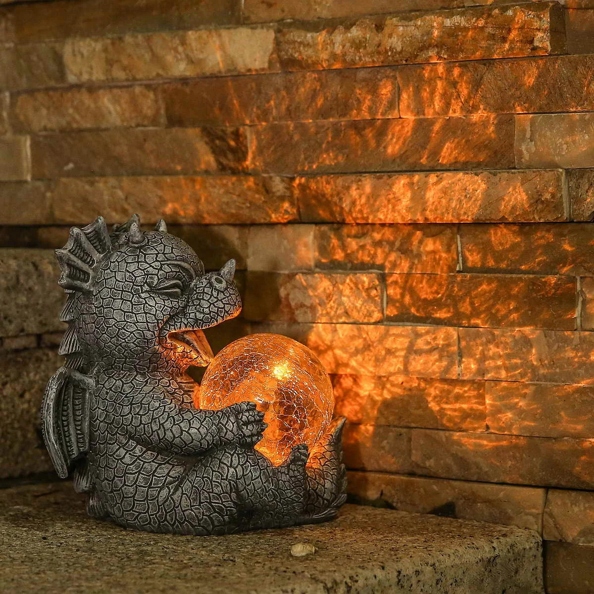 Happy Baby Dragon Solar Light