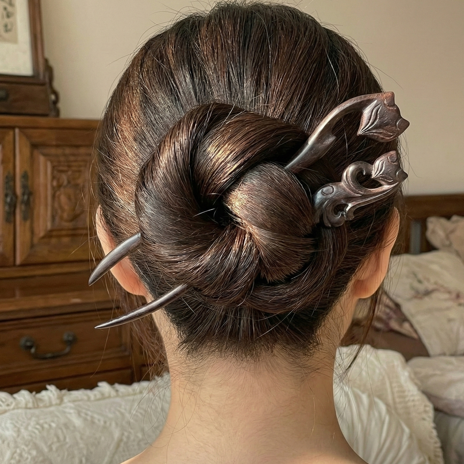 Lucky Fox Hair Stick