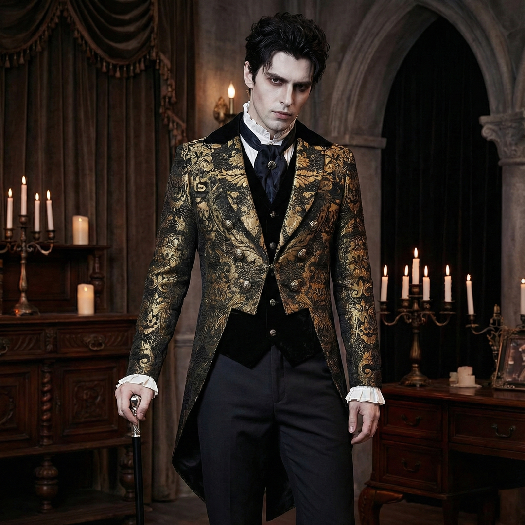 Nocturne Damask Tailcoat