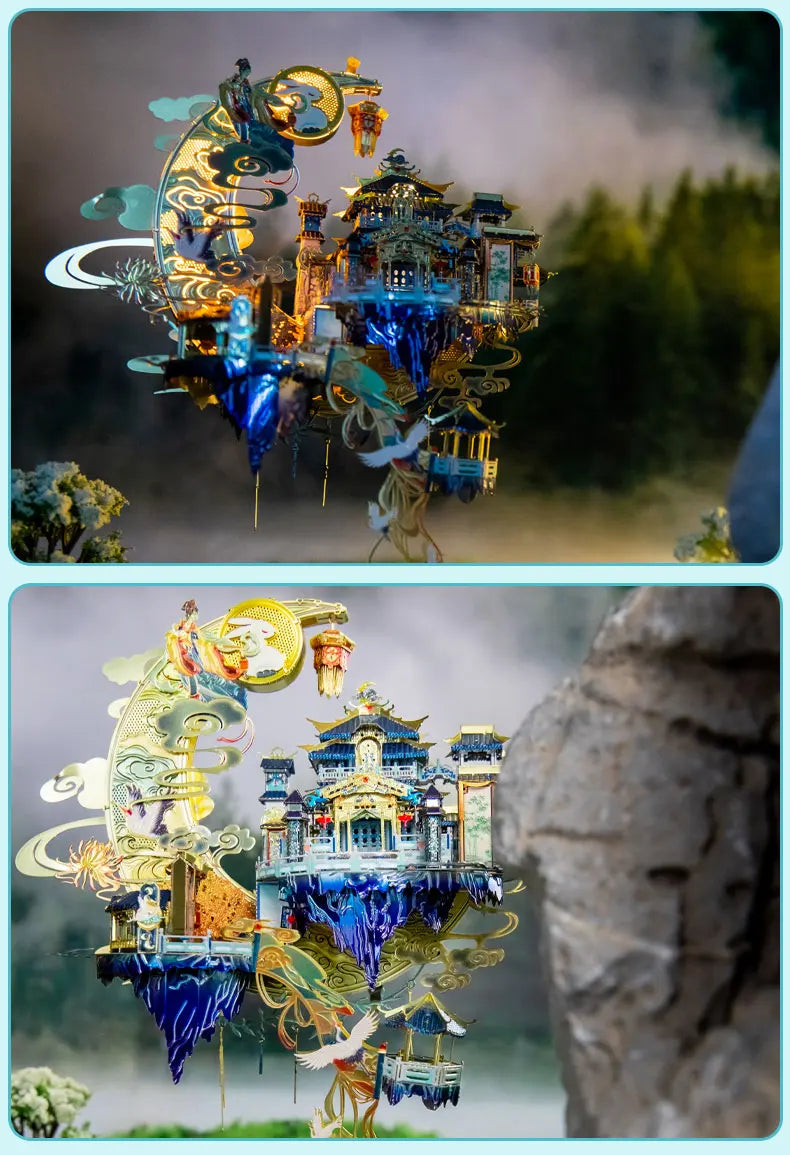 Moon Palace Metal 3D Puzzle Kit