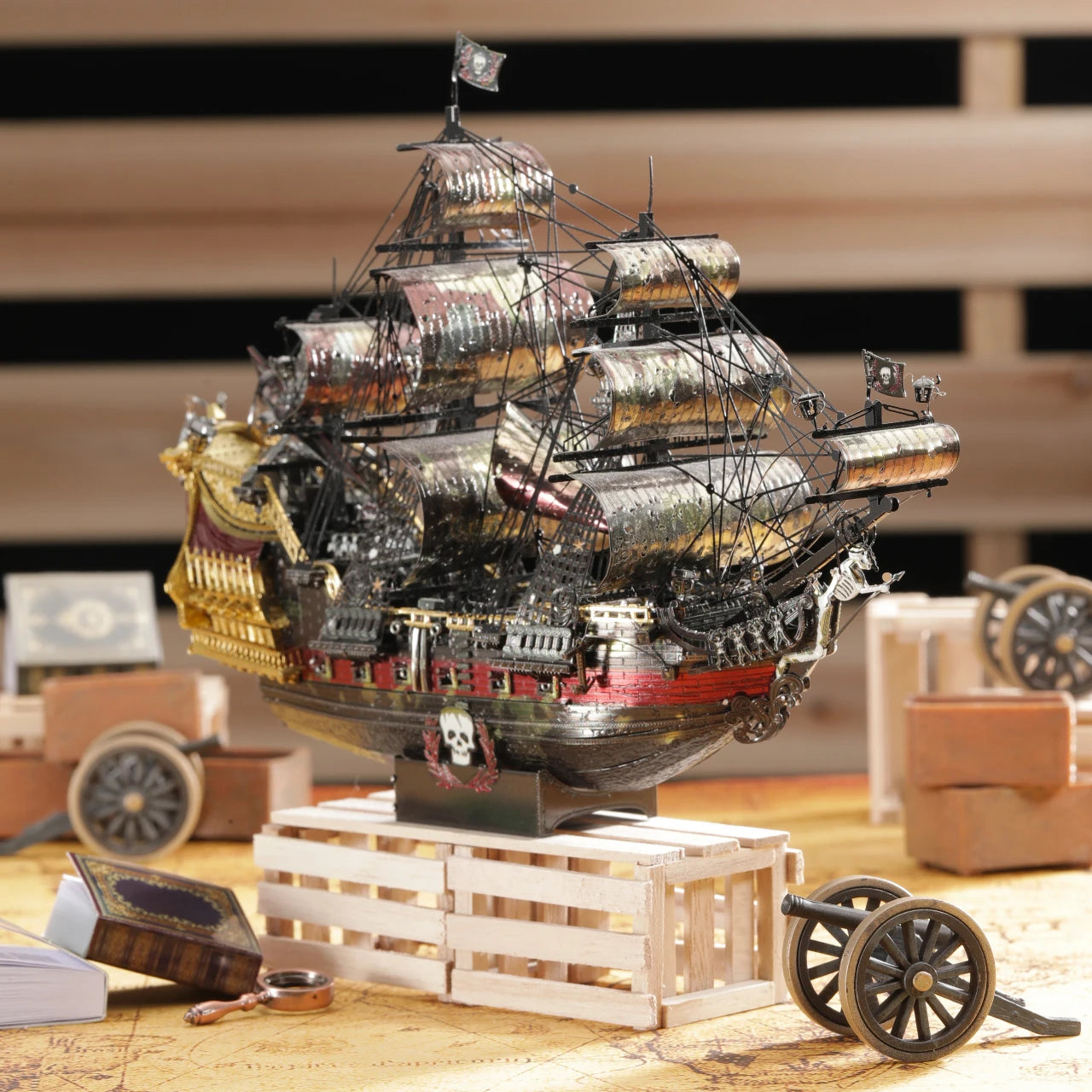 Pirate Ghost Ships 3D Metal Puzzles