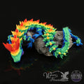 Rainbow Pride Crystal Dragon Sensory Fidget Toy