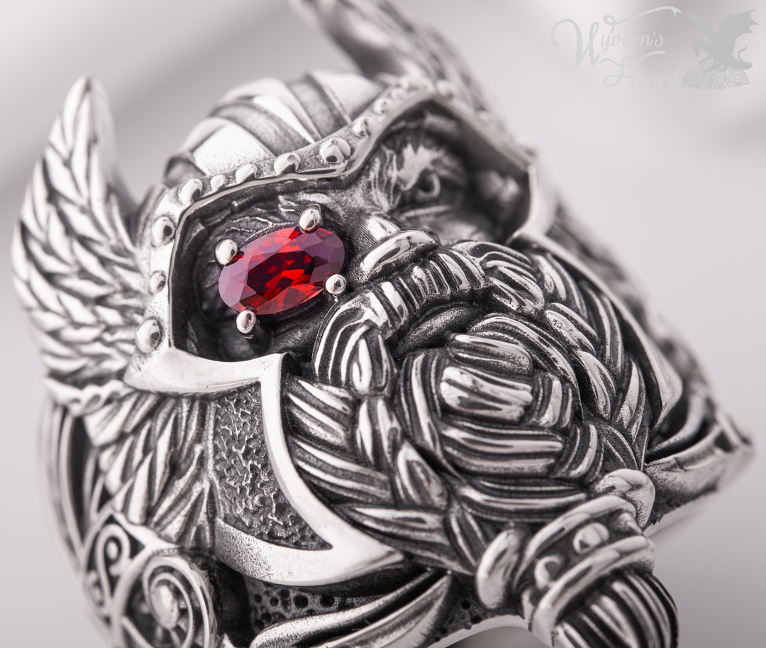 Odin The Allfather Handcrafted Ring