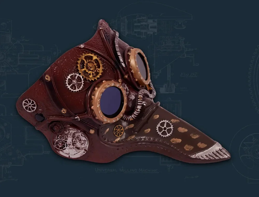 Steampunk Plague Doctor Mask